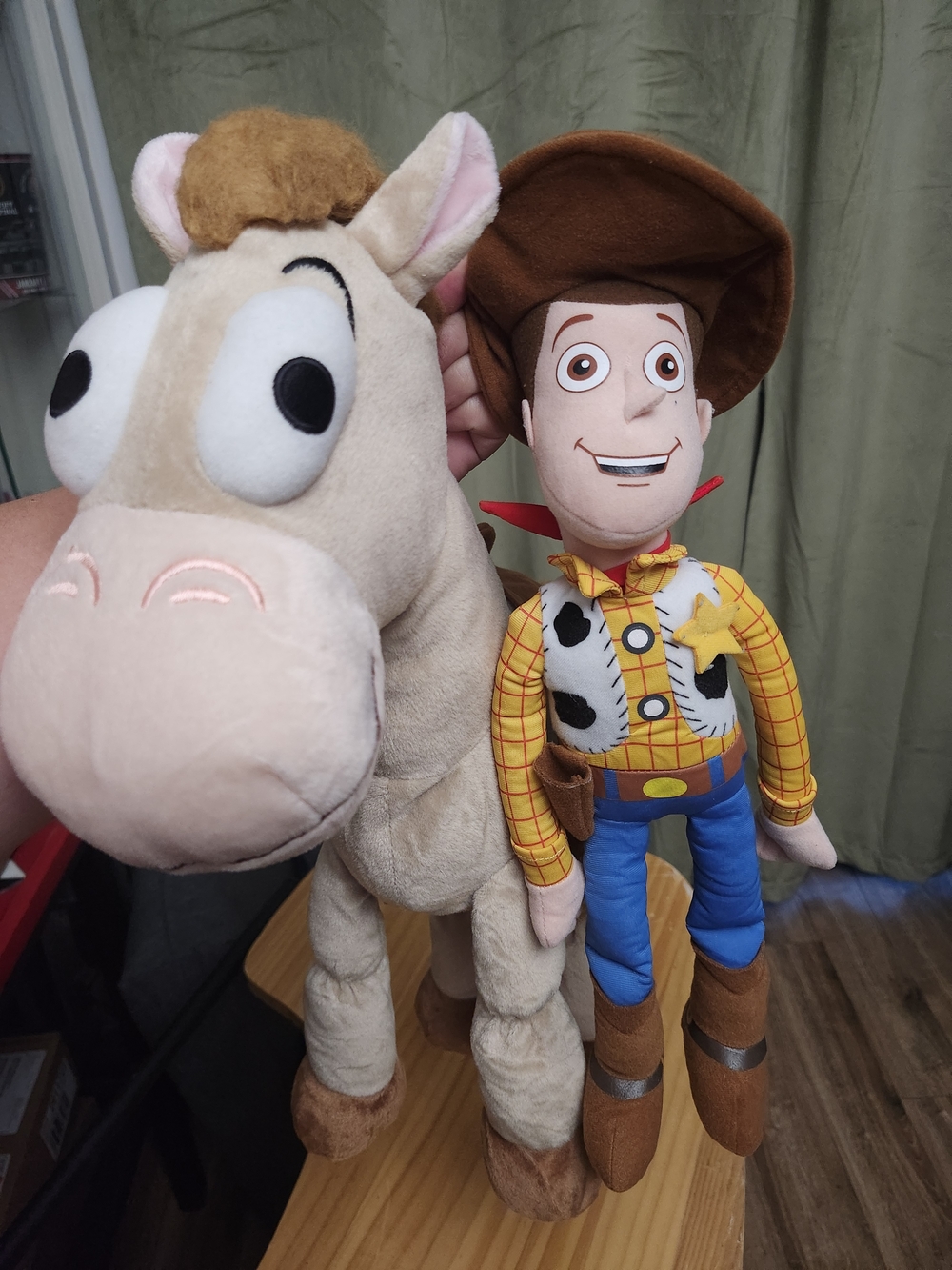 Woody Plush Doll with Bullseye Horse